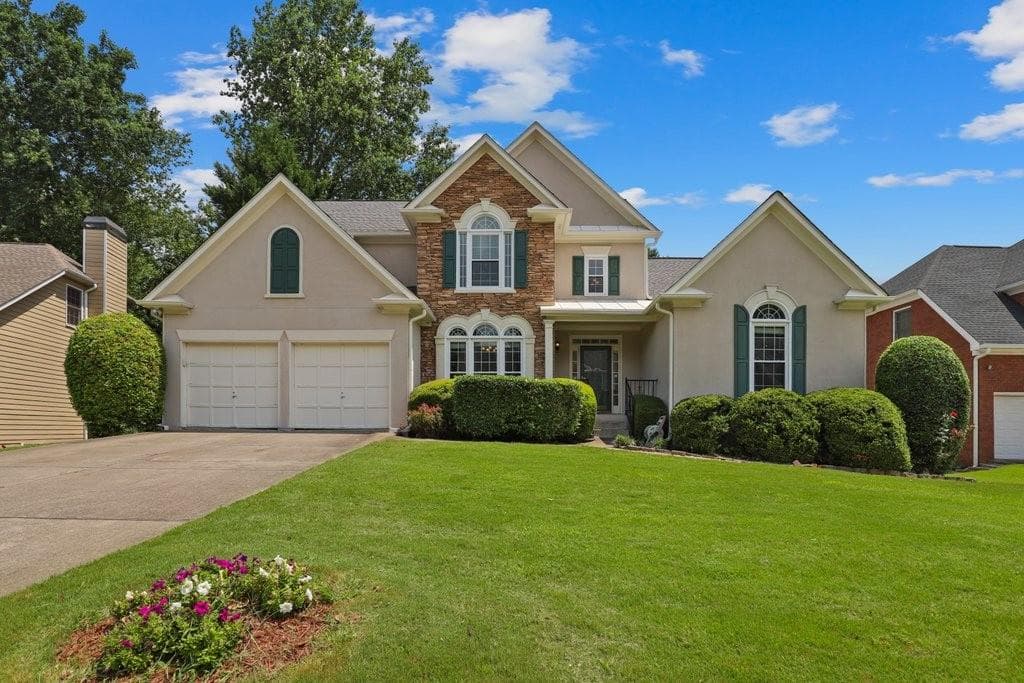 5 bedroom, 4 bathroom, 4,399 sq ft single family residence sold at 1426 Grovehurst Drive, Marietta, GA 30062