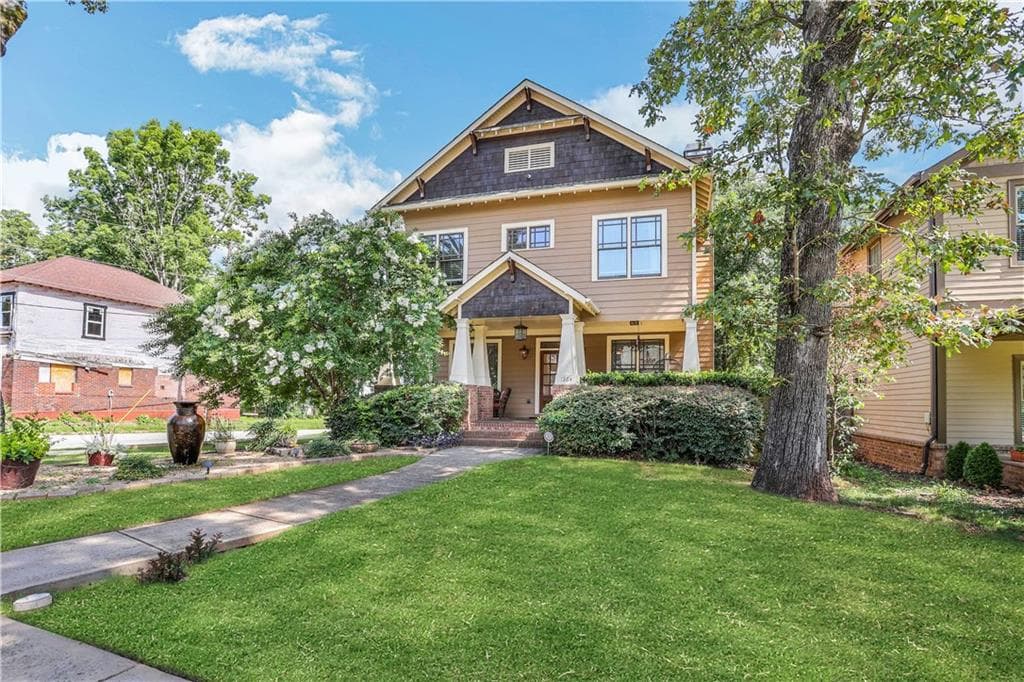 5 bedroom, 5 bathroom, 3,720 sq ft single family residence sold at 1364 McPherson Avenue, Atlanta, GA 30316