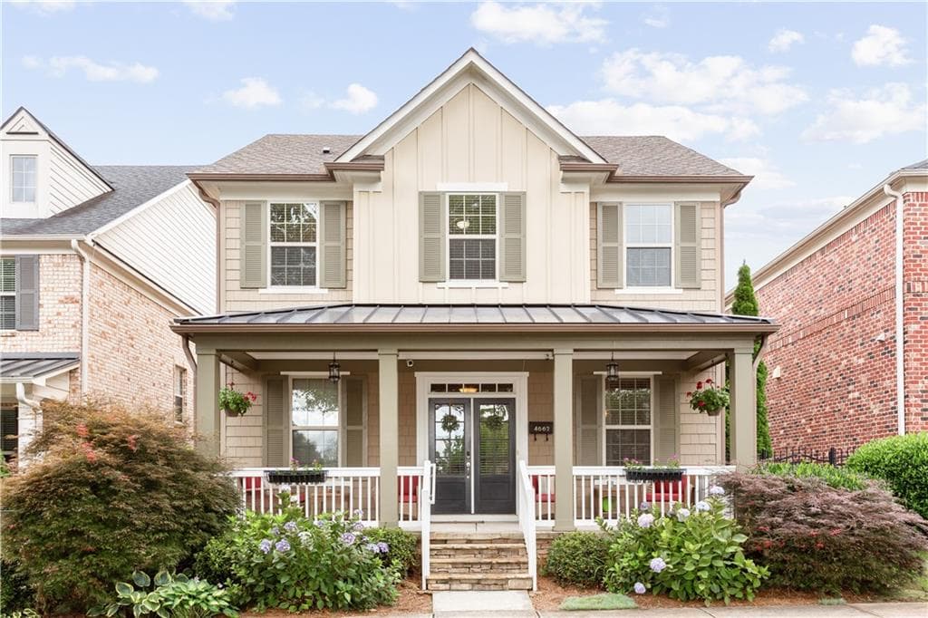 4 bedroom, 4 bathroom, 2,987 sq ft single family residence sold at 4662 W Village Drive, Smyrna, GA 30080