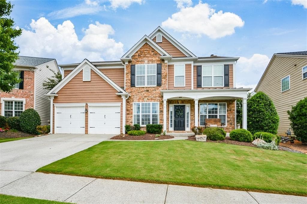 4 bedroom, 3 bathroom, 2,364 sq ft single family residence sold at 515 Papillion Trace, Woodstock, GA 30188
