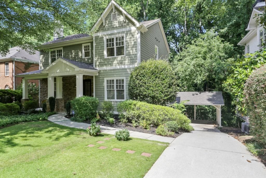 5 bedroom, 4 bathroom, 3,100 sq ft single family residence sold at 1130 Hancock Drive, Atlanta, GA 30306