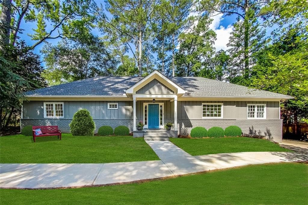 3 bedroom, 3 bathroom, 2,459 sq ft single family residence sold at 822 Wesley Drive, Atlanta, GA 30305