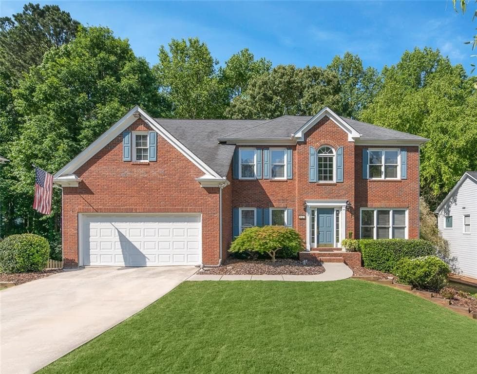 4 bedroom, 3 bathroom, 2,886 sq ft single family residence sold at 495 White Rose Trace, Alpharetta, GA 30005
