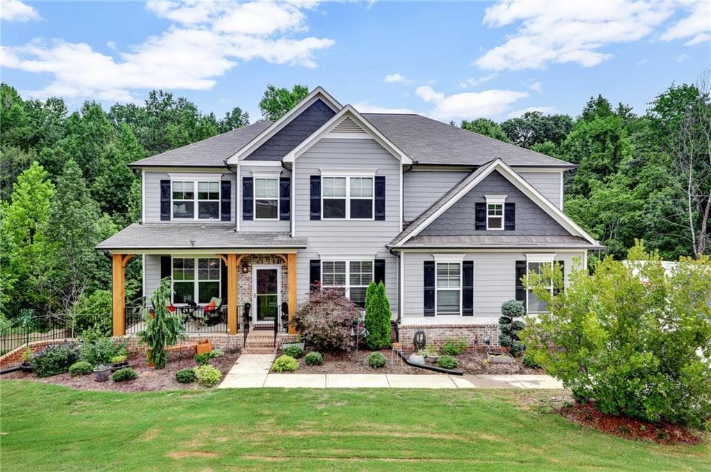7 bedroom, 5 bathroom, 5,744 sq ft single family residence sold at 8370 Gannon Trail, Gainesville, GA 30506