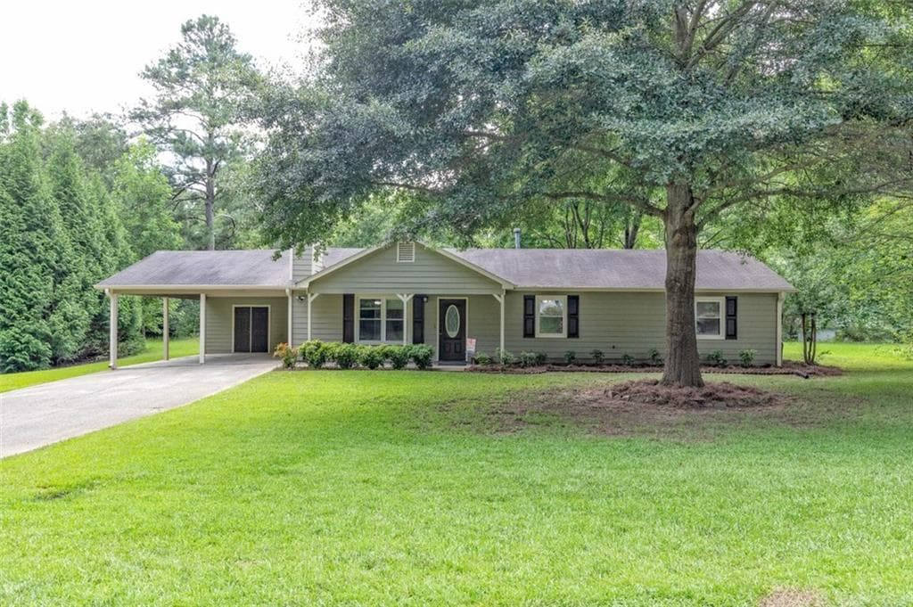 3 bedroom, 2 bathroom, 1,248 sq ft single family residence sold at 1848 Rainbow Lane, Powder Springs, GA 30127