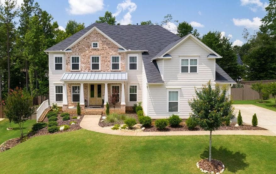 5 bedroom, 5 bathroom, 5,470 sq ft single family residence sold at 6525 Canyon Cove, Cumming, GA 30028
