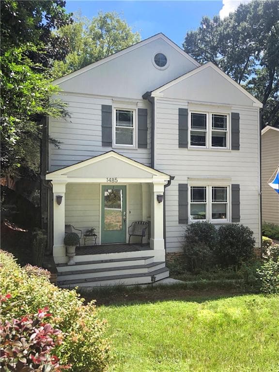 3 bedroom, 3 bathroom single family residence sold at 1485 Kenwood Avenue, Atlanta, GA 30309