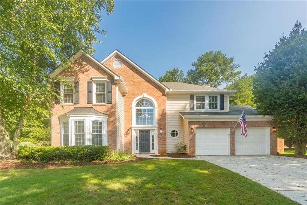 4 bedroom, 3 bathroom, 2,634 sq ft single family residence sold at 255 Wood Shoals Court, Alpharetta, GA 30022