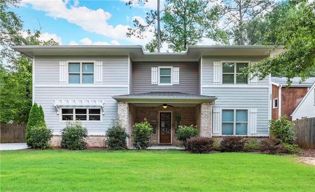 5 bedroom, 3 bathroom, 2,650 sq ft single family residence sold at 1476 Deerwood Drive, Decatur, GA 30030