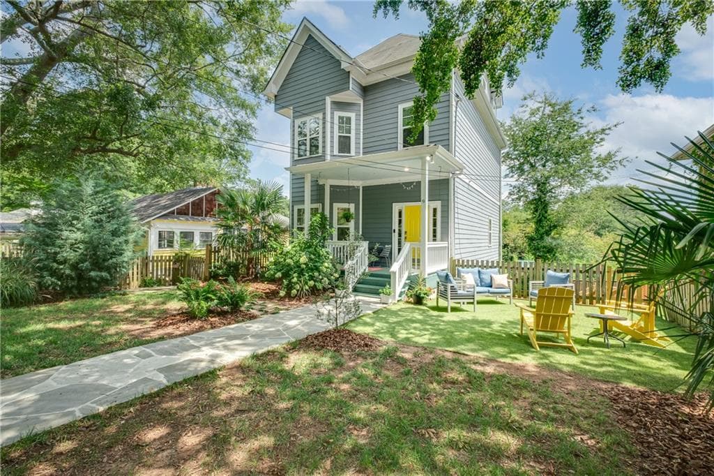 5 bedroom, 5 bathroom, 2,800 sq ft single family residence sold at 9 Branham Street, Atlanta, GA 30317