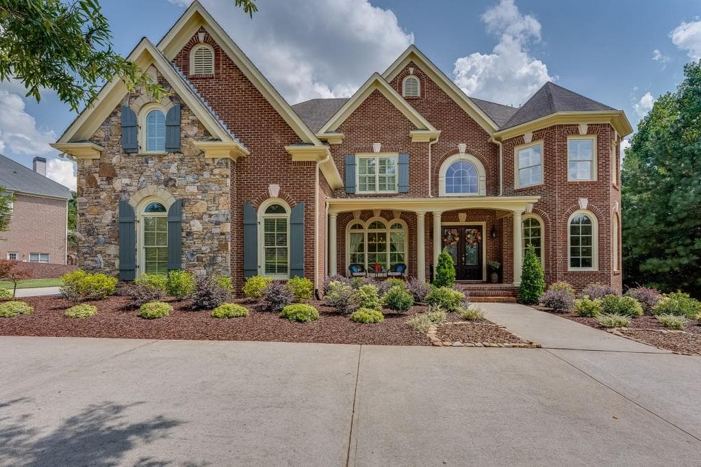 5 bedroom, 6 bathroom, 5,103 sq ft single family residence sold at 14097 Triple Crown Drive, Alpharetta, GA 30004