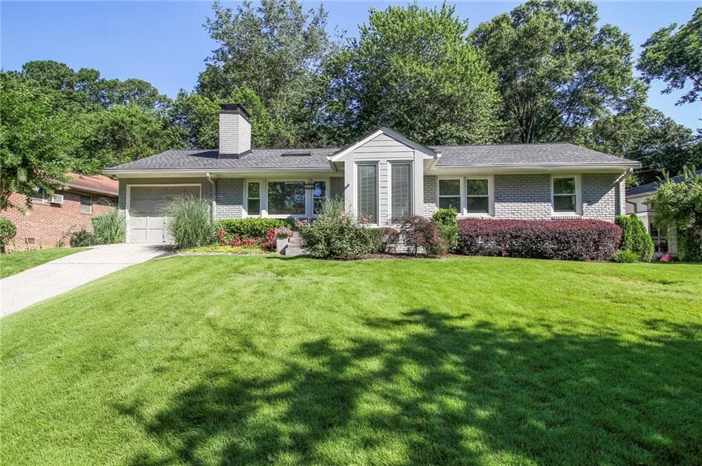 4 bedroom, 3 bathroom, 2,251 sq ft single family residence sold at 350 Eureka Drive, Atlanta, GA 30305