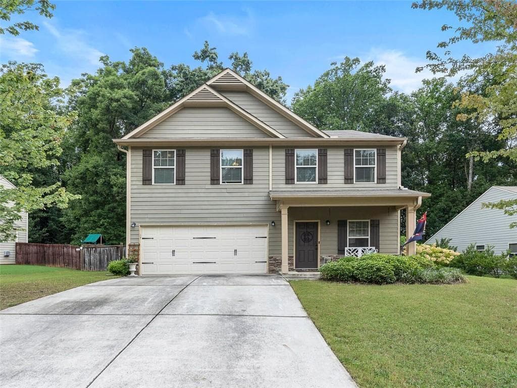 4 bedroom, 3 bathroom, 2,280 sq ft single family residence sold at 1923 Ruby Mountain Street, Powder Springs, GA 30127