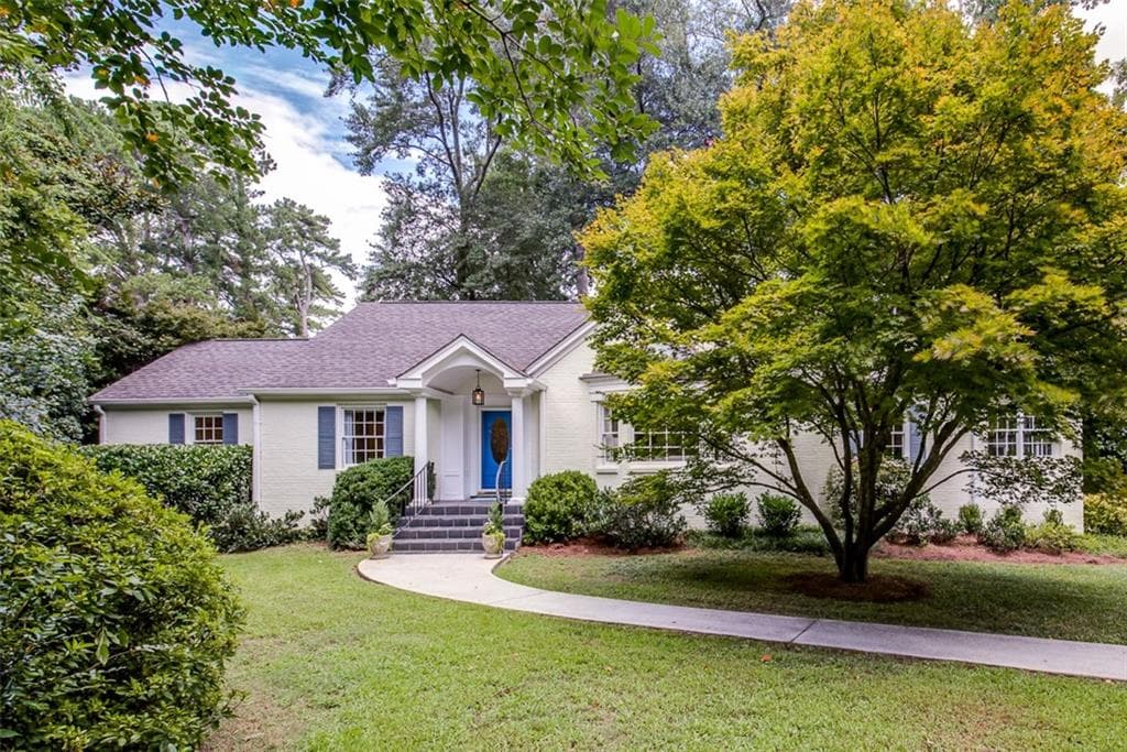4 bedroom, 3 bathroom, 3,584 sq ft single family residence sold at 1250 Oakdale Road, Atlanta, GA 30307