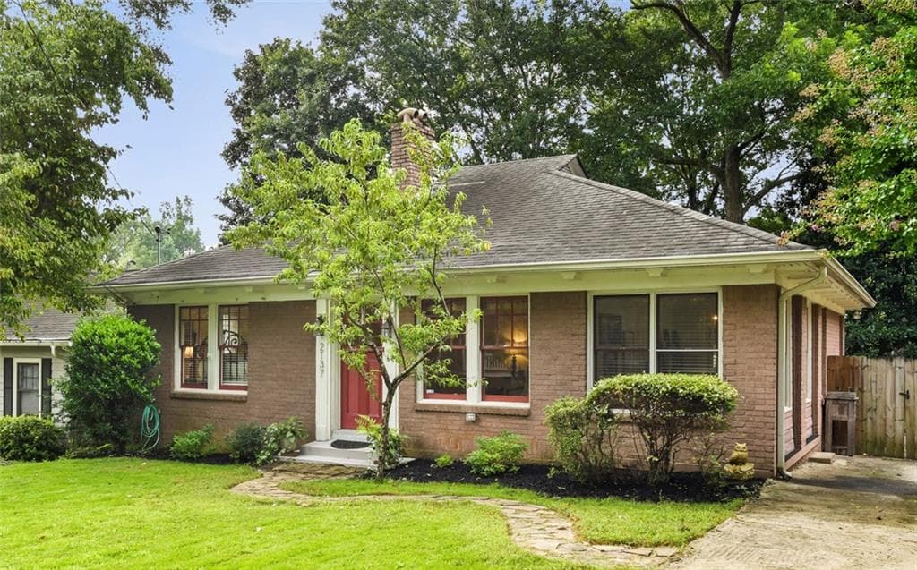 2 bedroom, 2 bathroom, 1,628 sq ft single family residence sold at 2137 Delano Drive, Atlanta, GA 30317