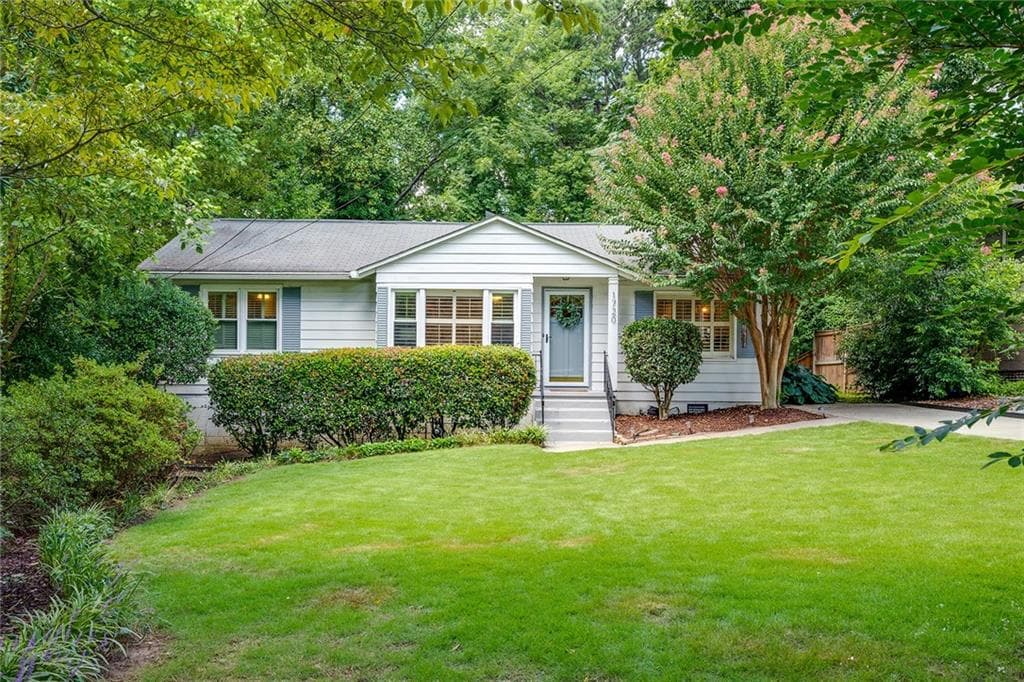 2 bedroom, 2 bathroom, 1,126 sq ft single family residence sold at 1720 Bridgeport Drive, Atlanta, GA 30329