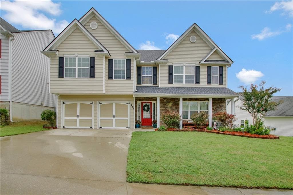 5 bedroom, 3 bathroom, 2,633 sq ft single family residence sold at 228 Overlook Court, Dallas, GA 30157