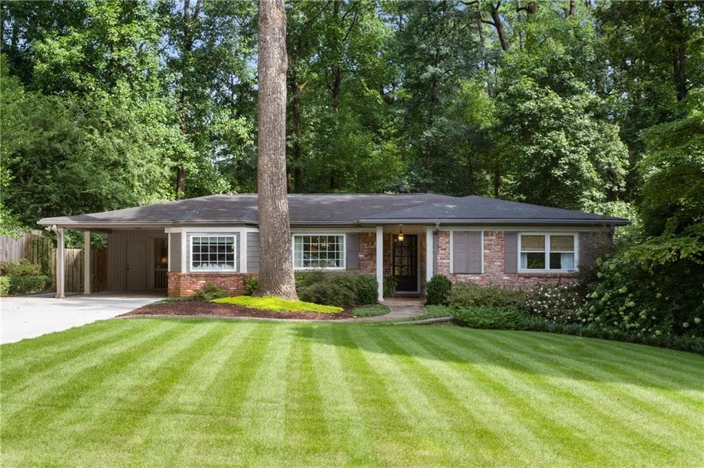 3 bedroom, 2 bathroom, 1,744 sq ft single family residence sold at 464 Carolwood Lane, Atlanta, GA 30342