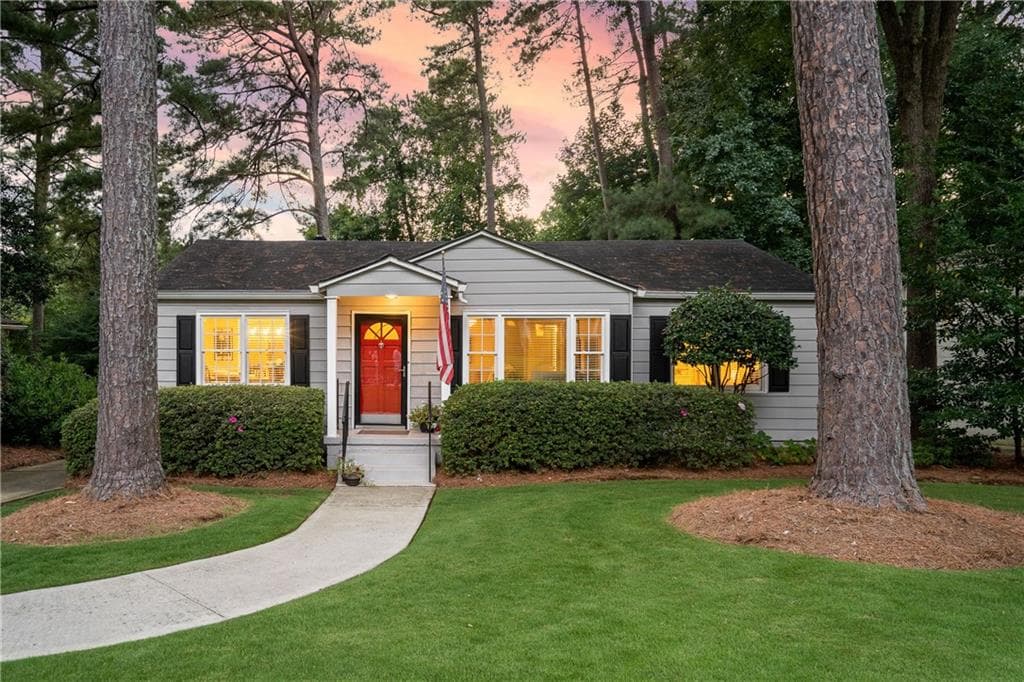 3 bedroom, 2 bathroom, 1,418 sq ft single family residence sold at 1660 Bristol Drive, Atlanta, GA 30329