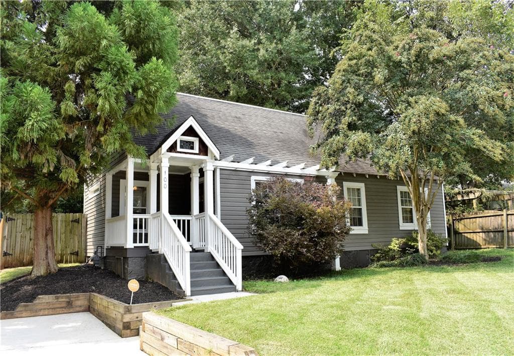 2 bedroom, 2 bathroom, 1,390 sq ft single family residence sold at 100 Bates Avenue, Atlanta, GA 30317
