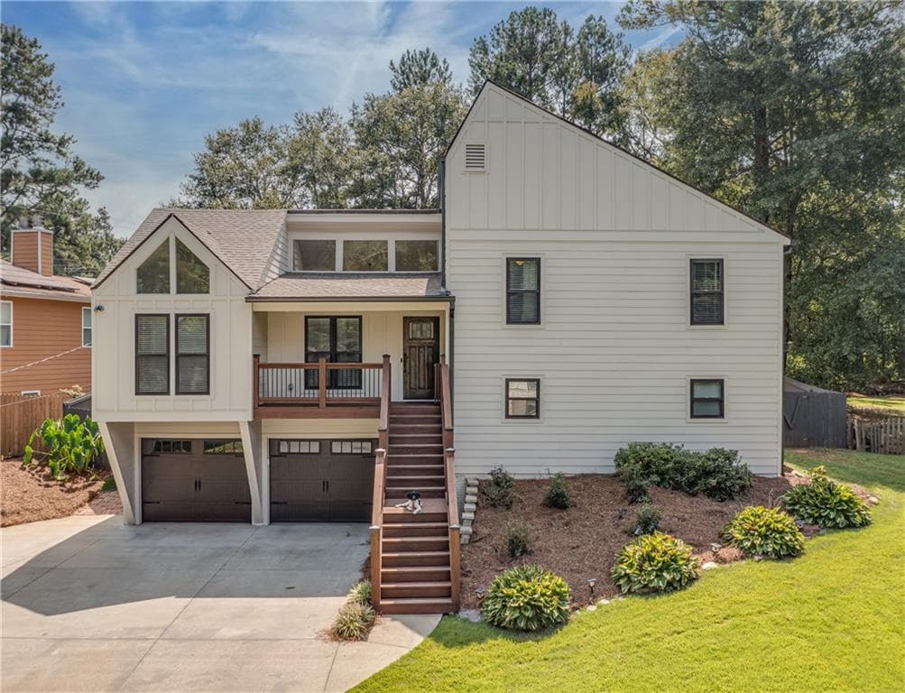 3 bedroom, 3 bathroom, 2,048 sq ft single family residence sold at 1792 Jody Drive, Marietta, GA 30066