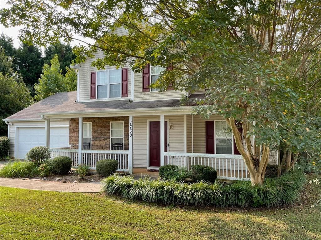 3 bedroom, 3 bathroom, 1,578 sq ft single family residence sold at 1730 EDEN VALLEY Court, Loganville, GA 30052