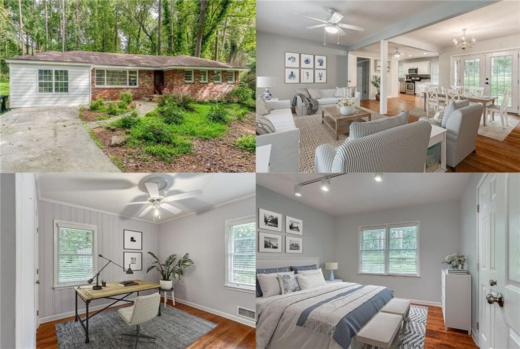 4 bedroom, 2 bathroom, 1,655 sq ft single family residence sold at 1942 MCJENKIN Drive, Atlanta, GA 30345