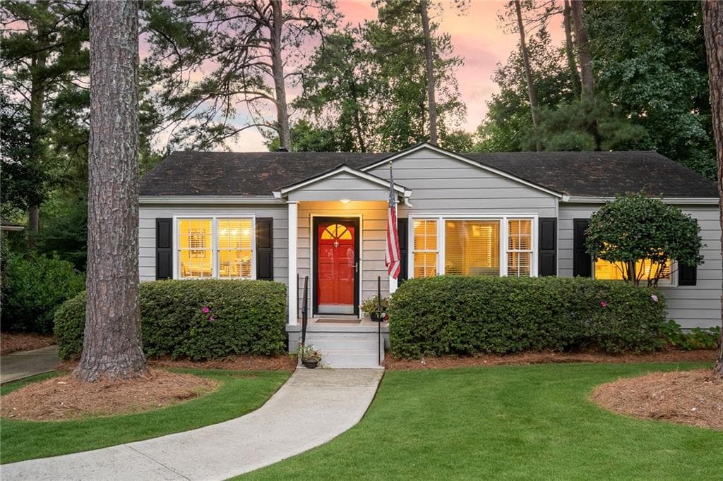 3 bedroom, 2 bathroom, 1,418 sq ft single family residence sold at 1660 Bristol Drive, Atlanta, GA 30329