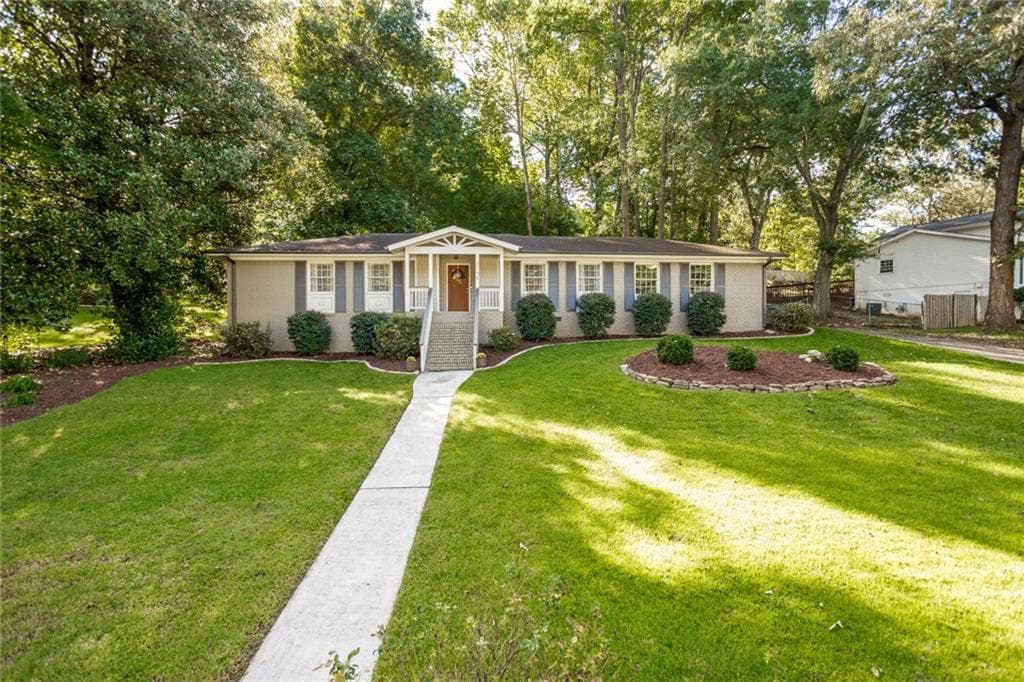 3 bedroom, 2 bathroom, 1,581 sq ft single family residence sold at 3195 Ann Road, Smyrna, GA 30080