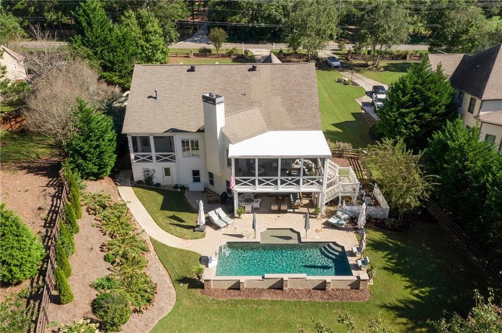 5 bedroom, 5 bathroom, 4,636 sq ft single family residence sold at 5840 Shady Grove Road, Cumming, GA 30041