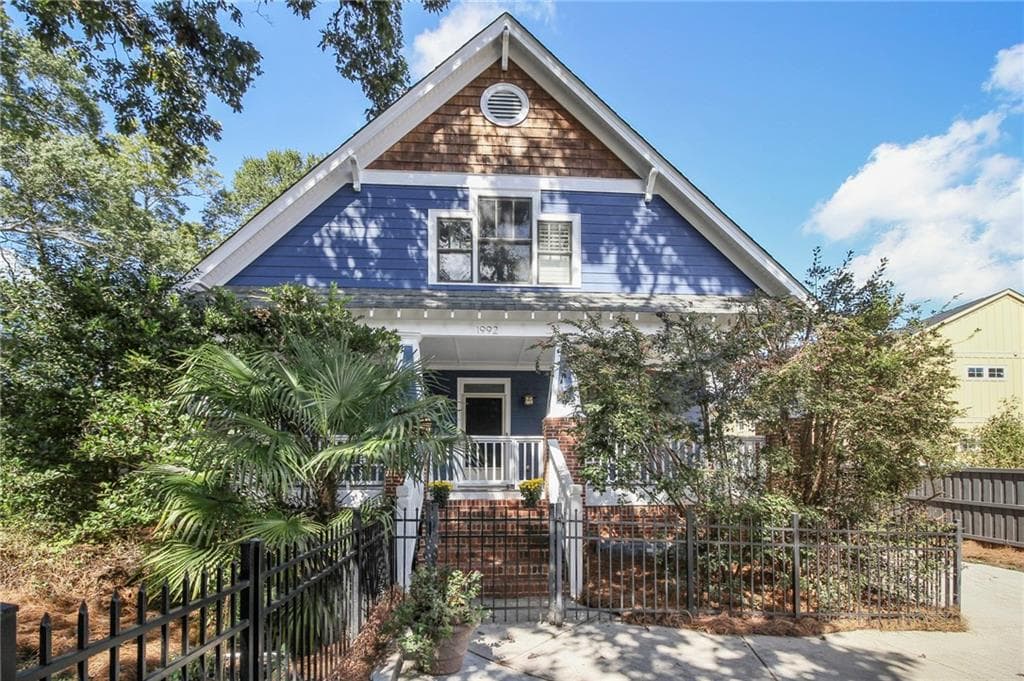 4 bedroom, 4 bathroom, 2,160 sq ft single family residence sold at 1992 Memorial Drive, Atlanta, GA 30317