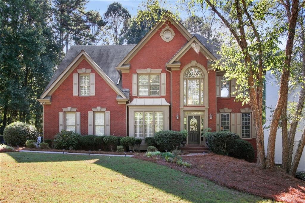 5 bedroom, 4 bathroom, 4,698 sq ft single family residence sold at 1465 Lockridge Drive, Cumming, GA 30041