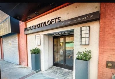1 bedroom, 1 bathroom, 1,207 sq ft condominium sold at 87 Peachtree Street 407, Atlanta, GA 30303