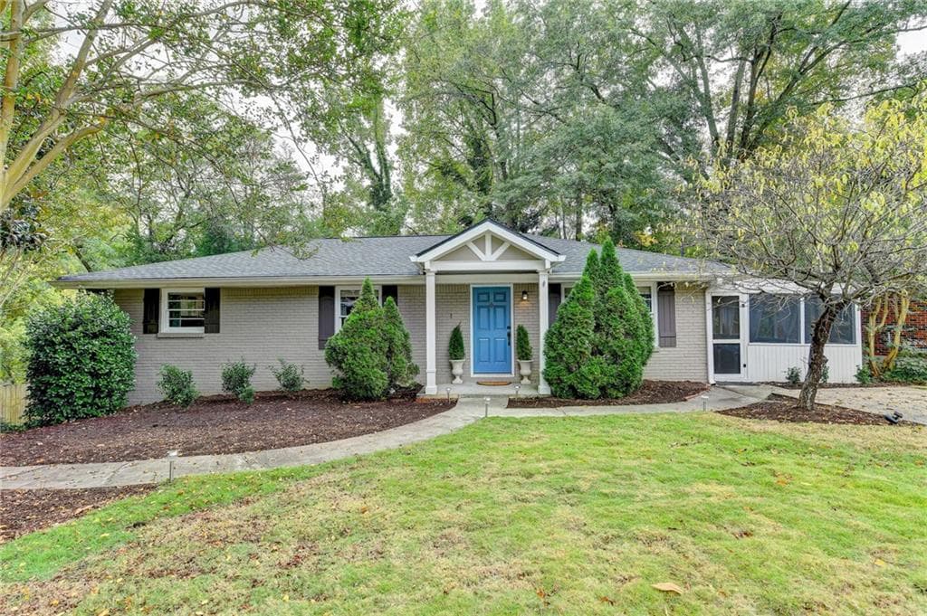 3 bedroom, 3 bathroom, 1,589 sq ft single family residence sold at 2002 Drew Valley Road, Brookhaven, GA 30319