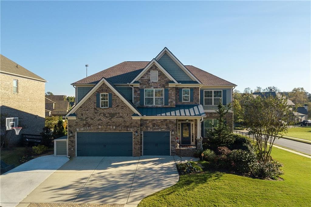 7 bedroom, 5 bathroom, 6,816 sq ft single family residence sold at 254 Millstone Parkway, Woodstock, GA 30188
