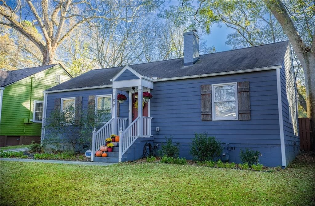 3 bedroom, 2 bathroom, 1,602 sq ft single family residence sold at 159 Sisson Avenue, Atlanta, GA 30317