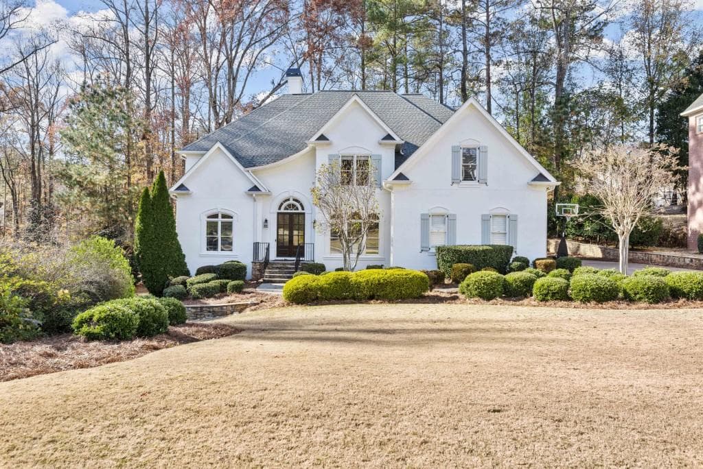 5 bedroom, 5 bathroom, 4,734 sq ft single family residence sold at 10080 High Falls Pointe, Johns Creek, GA 30022