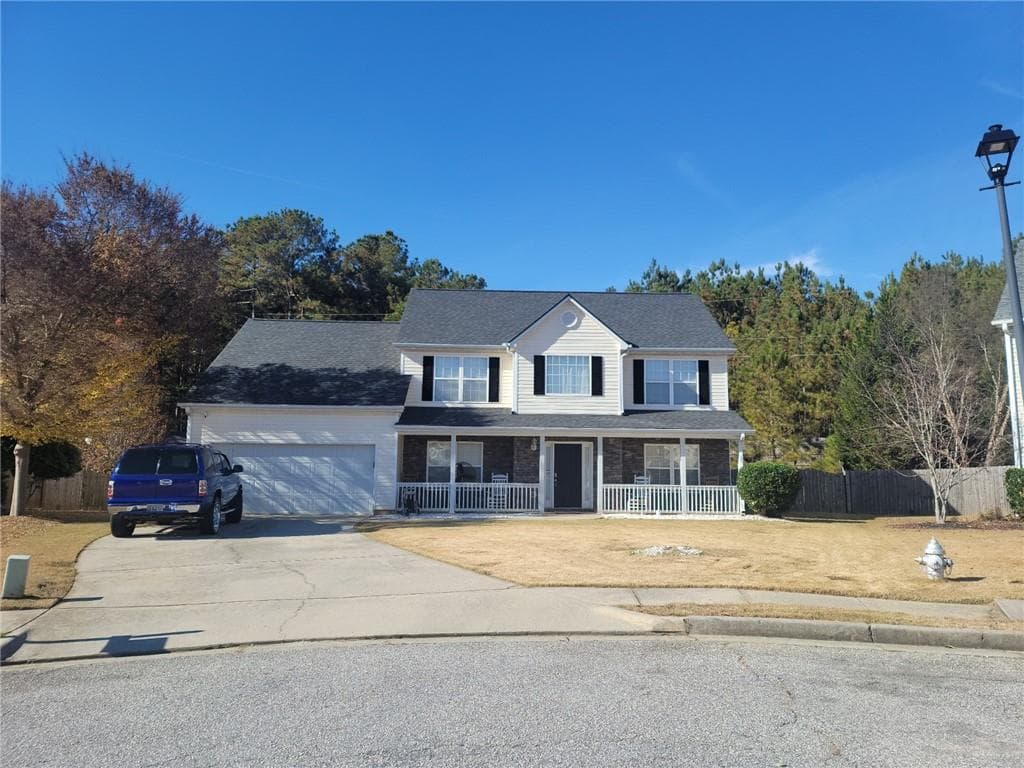 5 bedroom, 3 bathroom, 2,773 sq ft single family residence sold at 3419 Pleasant View Court, Loganville, GA 30052