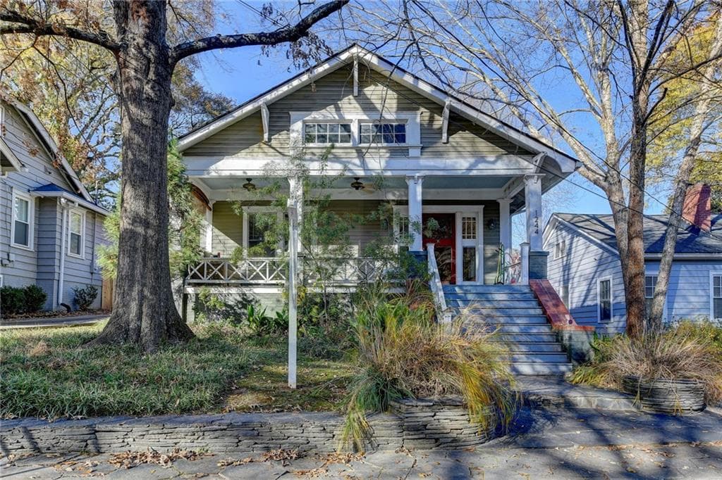 3 bedroom, 1 bathroom, 1,481 sq ft single family residence sold at 1244 NE Mansfield Avenue, Atlanta, GA 30307
