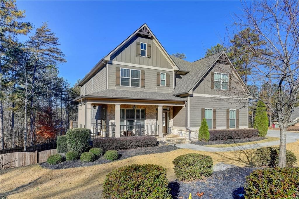 5 bedroom, 4 bathroom, 3,852 sq ft single family residence sold at 5449 Fishermans Cove, Gainesville, GA 30506