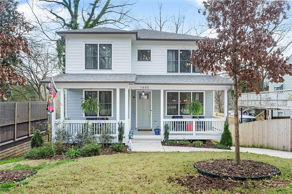 4 bedroom, 4 bathroom, 3,048 sq ft single family residence sold at 1445 Meridian Street, Atlanta, GA 30317