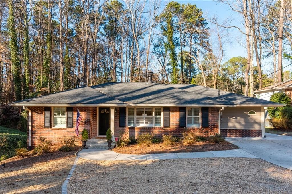 5 bedroom, 4 bathroom, 3,259 sq ft single family residence sold at 1850 Fern Creek Lane, Atlanta, GA 30329