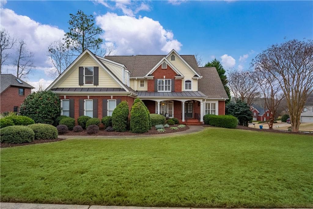 6 bedroom, 5 bathroom, 5,481 sq ft single family residence sold at 505 Tatum Drive, Alpharetta, GA 30022
