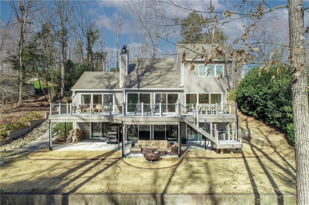 4 bedroom, 4 bathroom, 4,383 sq ft single family residence sold at 5335 Bay Circle, Cumming, GA 30041
