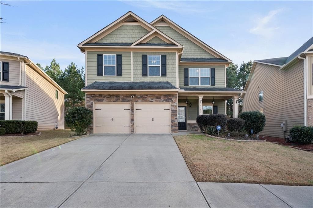 4 bedroom, 3 bathroom, 2,600 sq ft single family residence sold at 4387 Water Mill Drive, Buford, GA 30519