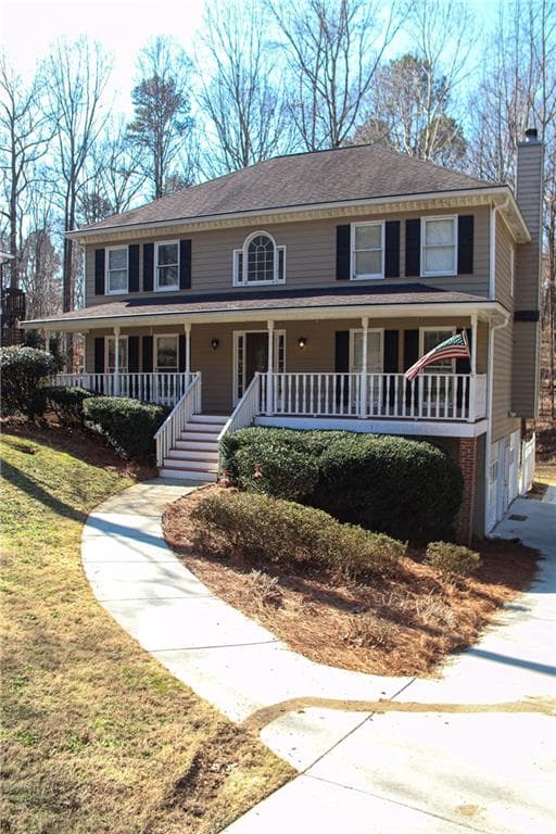 4 bedroom, 4 bathroom, 3,161 sq ft single family residence sold at 4570 Settles Point Road, Suwanee, GA 30024