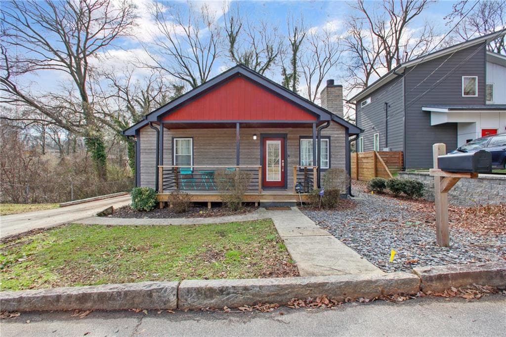 3 bedroom, 2 bathroom, 1,294 sq ft single family residence sold at 1587 New Street, Atlanta, GA 30307