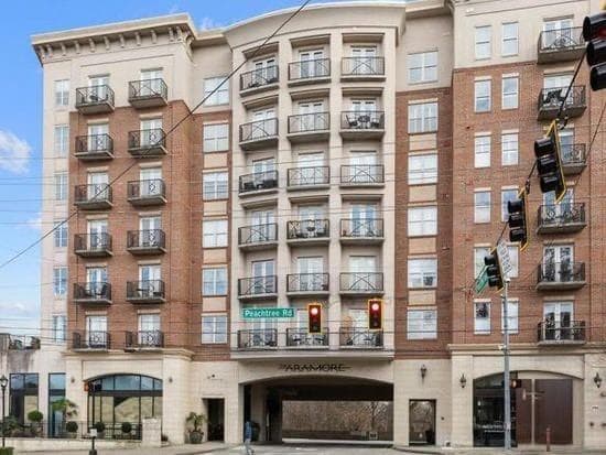 2 bedroom, 2 bathroom, 1,242 sq ft condominium sold at 2277 Peachtree Road 502, Atlanta, GA 30309