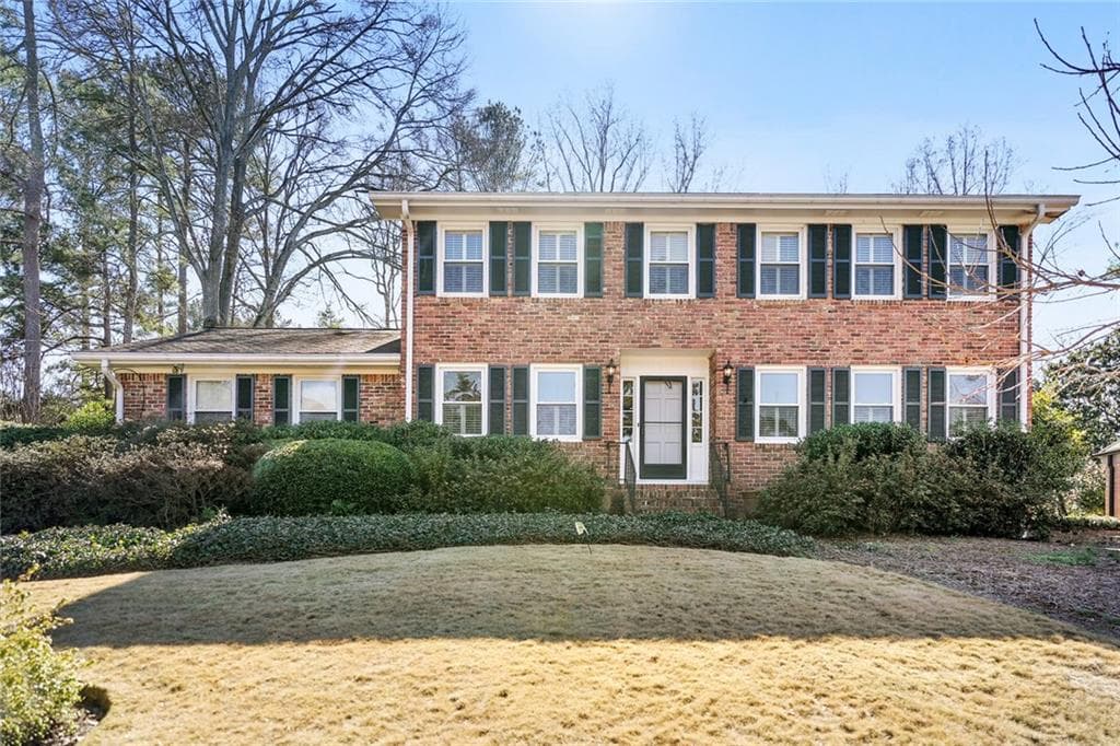 4 bedroom, 3 bathroom, 2,616 sq ft single family residence sold at 1527 Rainier Falls Drive, Atlanta, GA 30329