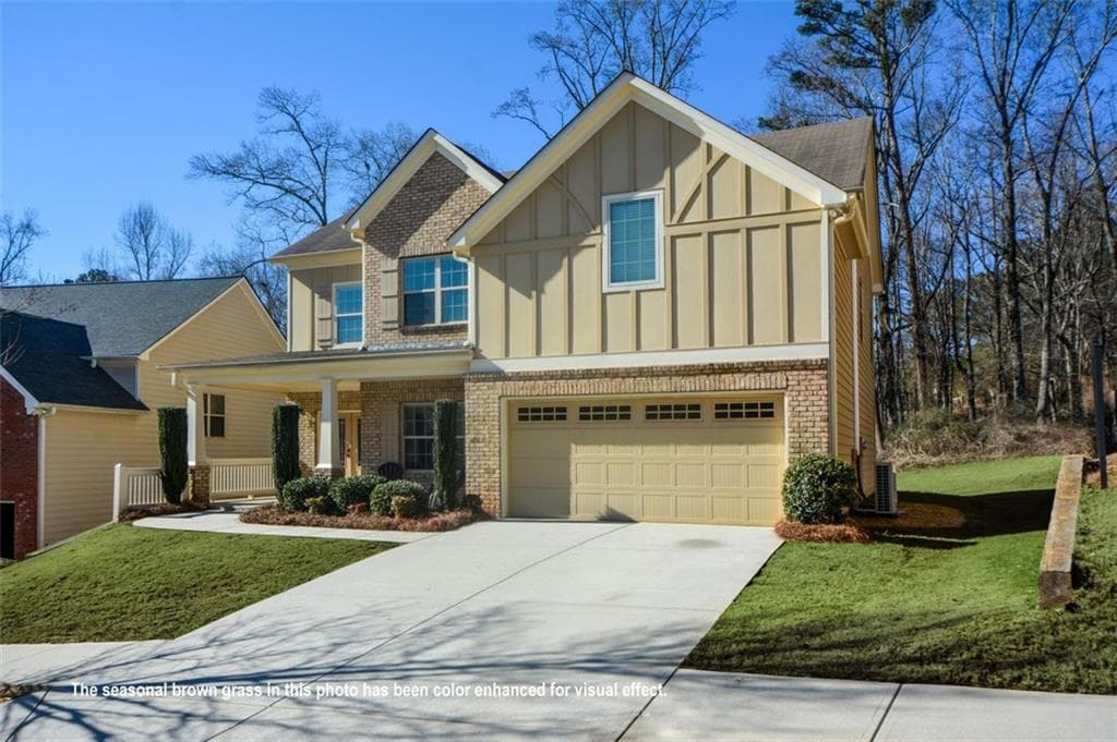 4 bedroom, 3 bathroom, 2,687 sq ft single family residence sold at 5710 Crest Hill Drive, Buford, GA 30518